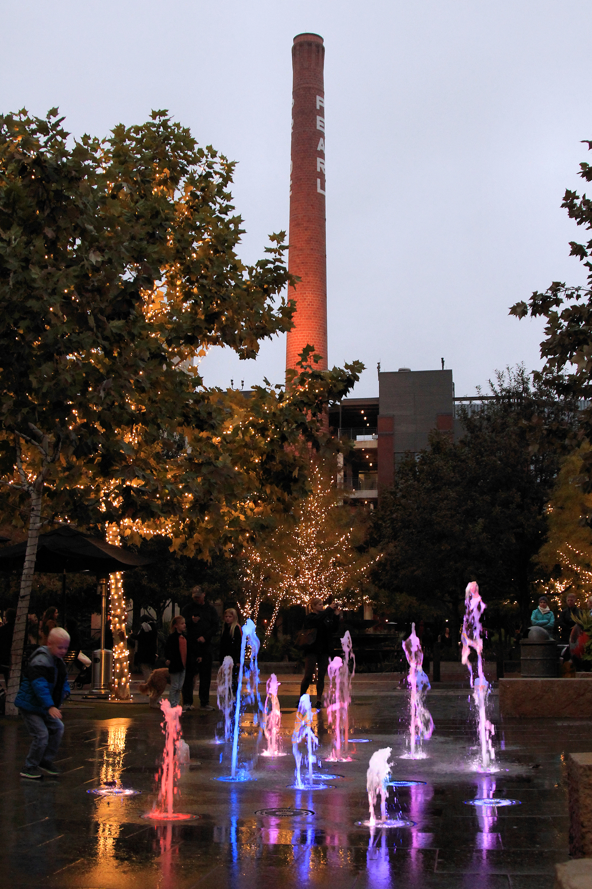 The Museum Reach of the San Antonio River, the green spine of the River North district